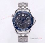 (VS Factory) Omega Seamaster Diver 300m Grey Wave Dial Omega 8800 Movement Watch Replica 